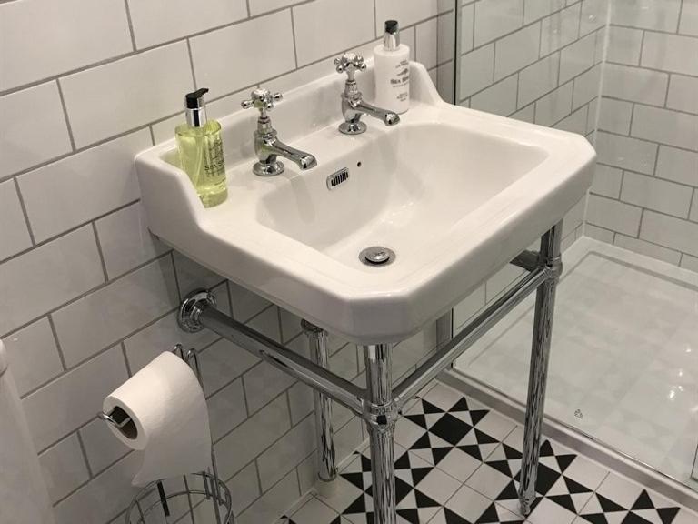 Hotel No.16 à Seaham Chambre photo A modern washbasin